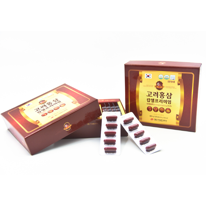 Viên sâm nhung linh chi đông trùng hạ thảo 60 viên Daedong Korea Ginseng Nhan sam Han Quoc 15